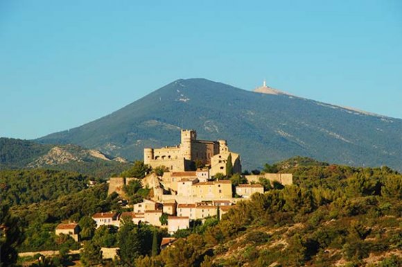 Vente de maison avec vue sur le mont Ventoux à Vaison-la-Romaine.