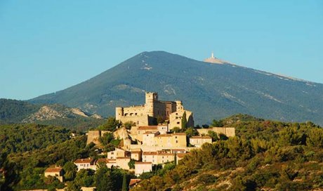 Vente de maison avec vue sur le mont Ventoux à Vaison-la-Romaine.